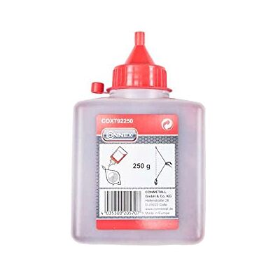 Connex COX792250 Poudre colorée 250 g Rouge Connex COX792250 Poudre colorée 250 g Rouge