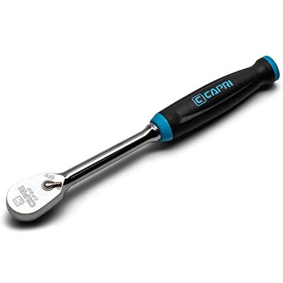 Capri Tools Clé à rochet à 90 dents, poignée ergonomique douce, 27,9 cm - Capri Tools Clé à rochet à 90 dents, poignée ergonomique douce, 27,9 cm -