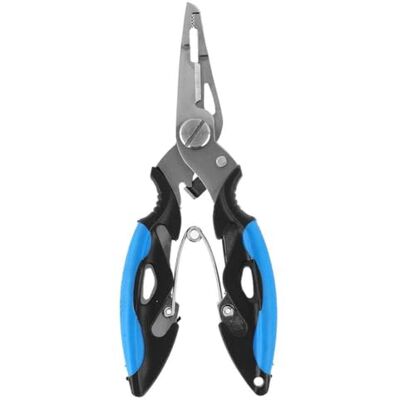 VGEBY Pinces de pêche, Multi-Outils de Ciseaux de Pince à Sertir les Lignes de Pêche VGEBY Pinces de pêche, Multi-Outils de Ciseaux de Pince à Sertir les Lignes de Pêche