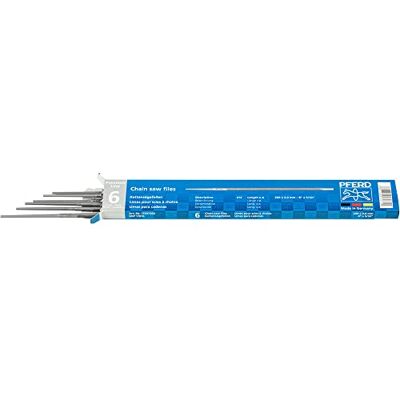 PFERD Premium Line 17074 Lot de 6 limes pour chaîne de tronçonneuse Diamètre 5/32" Longueur 20,3 cm PFERD Premium Line 17074 Lot de 6 limes pour chaîne de tronçonneuse Diamètre 5/32" Longueur 20,3 cm