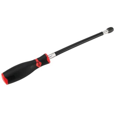 PERFORMANCE TOOL W30979 Tournevis flexible de 30,5 cm – Tête porte-embout à dégagement rapide 1/4" – Tige solide et flexible – Permet l'accès aux espaces restreints et confinés PERFORMANCE TOOL W30979 Tournevis flexible de 30,5 cm – Tête porte-embout à dégagement rapide 1/4" – Tige solide et flexible – Permet l'accès aux espaces restreints et confinés