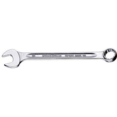 Stahlwille 13-19 13 Clé mixte ouverte 19 mm 40081919 Argenté Stahlwille 13-19 13 Clé mixte ouverte 19 mm 40081919 Argenté