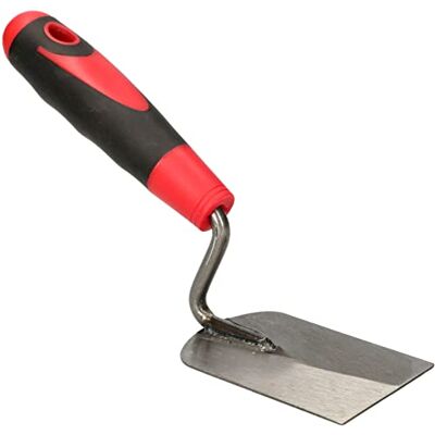 KOTARBAU ® Truelle en acier inoxydable poli 60 mm avec poignée en caoutchouc pour le traitement de la spatule, truelle de maçonnerie spatule KOTARBAU ® Truelle en acier inoxydable poli 60 mm avec poignée en caoutchouc pour le traitement de la spatule, truelle de maçonnerie spatule