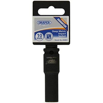 Draper Expert 06883 10 mm Impact Douille Profonde avec 3/8 Drive Draper Expert 06883 10 mm Impact Douille Profonde avec 3/8 Drive
