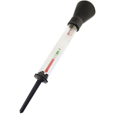 AB Tools -Neilsen Hydromètre de batterie Densité de niveau d'électrolyte Gravité spécifique au plomb et à l'acide AB Tools -Neilsen Hydromètre de batterie Densité de niveau d'électrolyte Gravité spécifique au plomb et à l'acide