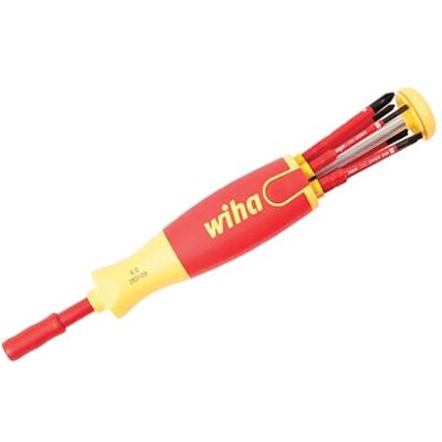 Wiha 28393 Lot de 7 lames isolées SlimLine Ultra Driver Fente Phillips Wiha 28393 Lot de 7 lames isolées SlimLine Ultra Driver Fente Phillips