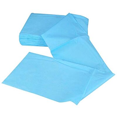 Semme 10 pcs 180 * 80 cm Non tissé jetable étanche Drap de lit Couverture de beauté(Bleu) Semme 10 pcs 180 * 80 cm Non tissé jetable étanche Drap de lit Couverture de beauté(Bleu)