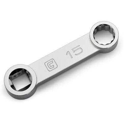 Capri Tools Adaptateur de couple 1/2" 15 mm, extrémité de boîte à 12 points Capri Tools Adaptateur de couple 1/2" 15 mm, extrémité de boîte à 12 points