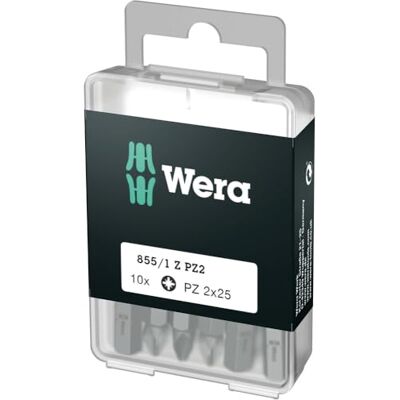 Wera 05072404001 Coffret d'embouts Pozidriv 855/1 Z PZ 2 (Import Allemagne) Wera 05072404001 Coffret d'embouts Pozidriv 855/1 Z PZ 2 (Import Allemagne)