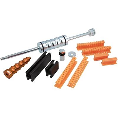 PowerTec 92727 PDR Kit de débosselage à colle chaude avec marteau coulissant PowerTec 92727 PDR Kit de débosselage à colle chaude avec marteau coulissant