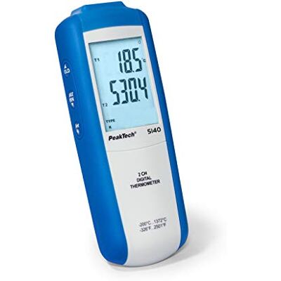 Peaktech - P 5140 - Dual input - Thermomètre numérique Peaktech - P 5140 - Dual input - Thermomètre numérique