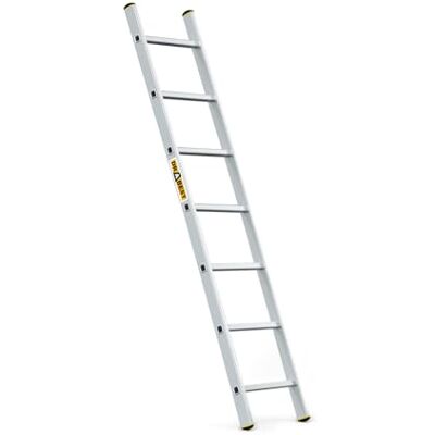 DRABEST Pro Échelle en Aluminium 1x7 Escabeau avec crochet pour échelle charge max. 150 kg pieds antidérapants, poids léger, résistant à la corrosion EN131 DRABEST Pro Échelle en Aluminium 1x7 Escabeau avec crochet pour échelle charge max. 150 kg pieds antidérapants, poids léger, résistant à la corrosion EN131