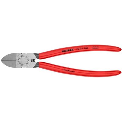 KNIPEX Tools 7201180 Pince coupante latérale pour plastique KNIPEX Tools 7201180 Pince coupante latérale pour plastique