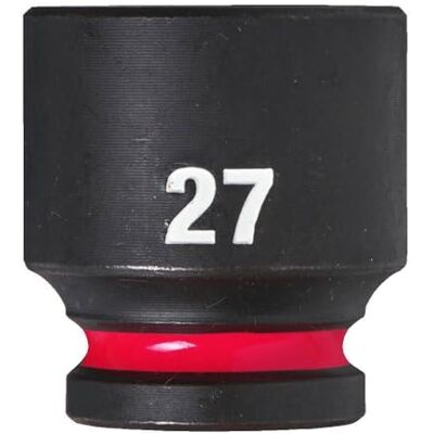 Milwaukee 4932480321 Douille à choc courte, 1/2" Conduite, 27 mm Milwaukee 4932480321 Douille à choc courte, 1/2" Conduite, 27 mm