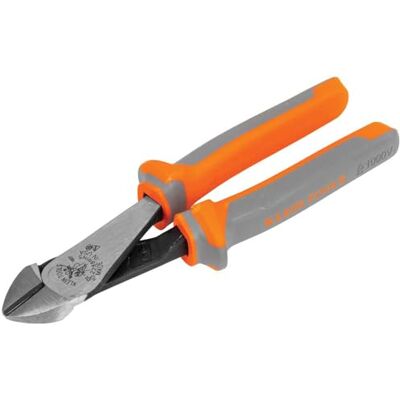 KLEIN TOOLS 2288RINS 2288RINS Pince coupante diagonale isolée 1000 V, design à effet de levier élevé, couteaux trempés par induction, 20,3 cm KLEIN TOOLS 2288RINS 2288RINS Pince coupante diagonale isolée 1000 V, design à effet de levier élevé, couteaux trempés par induction, 20,3 cm