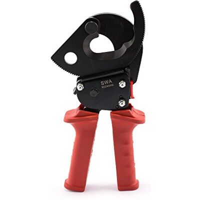 SWA RCC400HD Coupe-câble à cliquet pour câbles aluminium/cuivre jusqu'à 400 mm SWA RCC400HD Coupe-câble à cliquet pour câbles aluminium/cuivre jusqu'à 400 mm