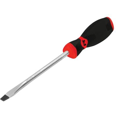 PERFORMANCE TOOL W30991 Tournevis plat noir et rouge, 5/16" x 6 PERFORMANCE TOOL W30991 Tournevis plat noir et rouge, 5/16" x 6