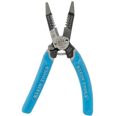 KLEIN TOOLS Klein-Kurve K12035L Pince coupante de fil robuste avec serrure, 8-20 AWG, fabriquée aux États-Unis KLEIN TOOLS Klein-Kurve K12035L Pince coupante de fil robuste avec serrure, 8-20 AWG, fabriquée aux États-Unis