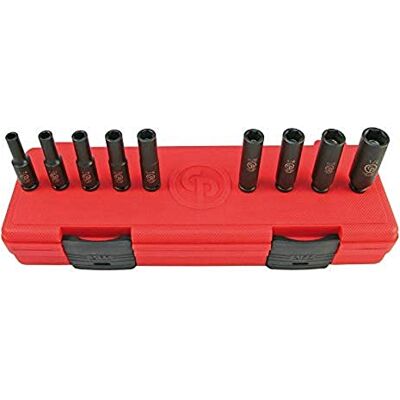 Chicago Pneumatic SS209DG 1/4DR 9PC SAE DP MAGN IMP Set Chicago Pneumatic SS209DG 1/4DR 9PC SAE DP MAGN IMP Set