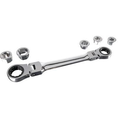 PERFORMANCE TOOL W30648 Jeu de clés à cliquet 7 en 1 72 dents SAE à tête pivotante PERFORMANCE TOOL W30648 Jeu de clés à cliquet 7 en 1 72 dents SAE à tête pivotante