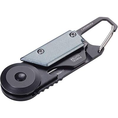 TROIKA Egon Mini outil unisexe pour adulte Titane/noir 86 x 25 x 10 mm TROIKA Egon Mini outil unisexe pour adulte Titane/noir 86 x 25 x 10 mm