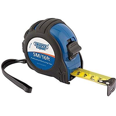 Draper 82813 5 m/4,9 m Expert Mètre ruban professionnel – Noir/Bleu, noir, 82813 Draper 82813 5 m/4,9 m Expert Mètre ruban professionnel – Noir/Bleu, noir, 82813
