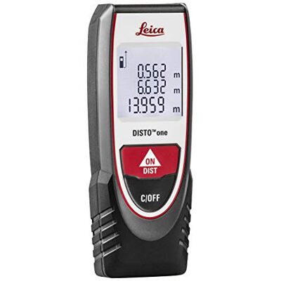 Leica DISTO One – télémètre laser simple pour des mesures rapides (utilisation en intérieur avec une portée de 20 m) Leica DISTO One – télémètre laser simple pour des mesures rapides (utilisation en intérieur avec une portée de 20 m)