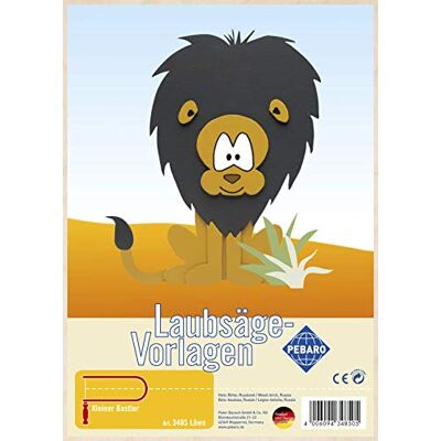 Pebaro Pièces chantournées Thème Tableau Lion Pebaro Pièces chantournées Thème Tableau Lion