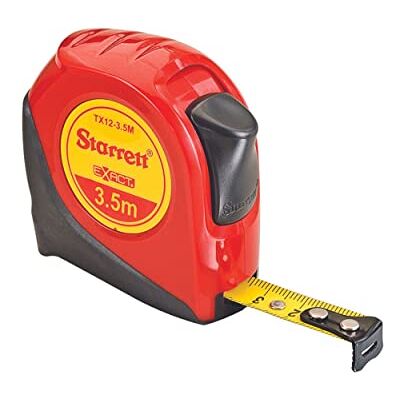 Starrett KTX12-3.5M-N Exact Flexomètre, 3,5 mètres x 13 mm Starrett KTX12-3.5M-N Exact Flexomètre, 3,5 mètres x 13 mm