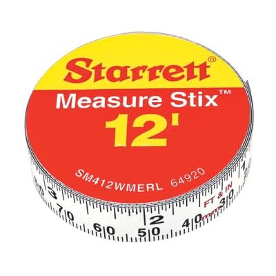 Starrett SM412WMERL Mesure Stix, 4 m Starrett SM412WMERL Mesure Stix, 4 m