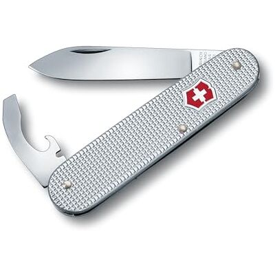 Victorinox Couteau de Poche Bantam, Petit, 5 Fonctions, Swiss Made, Outil Multifonction avec Lame, Ouvre-Boîtes, Tournevis, Argent Couteau de l'armée suisse Petit couteau suisse Petit couteau de poche pour homme Transport quotidien Victorinox Couteau de Poche Bantam, Petit, 5 Fonctions, Swiss Made, Outil Multifonction avec Lame, Ouvre-Boîtes, Tournevis, Argent Couteau de l'armée suisse Petit couteau suisse Petit couteau de poche pour homme Transport quotidien
