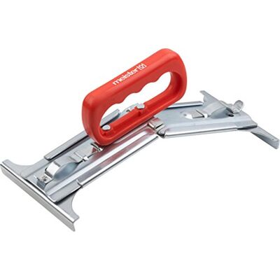 Meister 4408000 Lève-plaque Convient pour plaques de 30 à 50 cm Charge maximale : 25 kg Manipulation facile Poignée ergonomique Support de plaque réglable sur 5 niveaux Outil de pose - Meister 4408000 Lève-plaque Convient pour plaques de 30 à 50 cm Charge maximale : 25 kg Manipulation facile Poignée ergonomique Support de plaque réglable sur 5 niveaux Outil de pose -