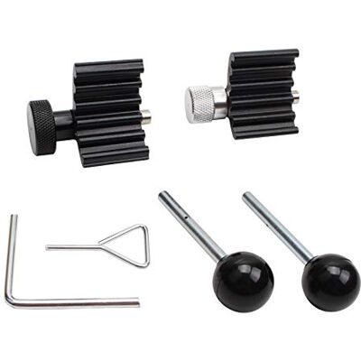 CCLIFE Kit de calage moteur distribution diesel Outils de calage distribution de soupape blocage du vilebrequin pour VAG 1.4-1.6-1.9-2.0 SDI TDI CCLIFE Kit de calage moteur distribution diesel Outils de calage distribution de soupape blocage du vilebrequin pour VAG 1.4-1.6-1.9-2.0 SDI TDI