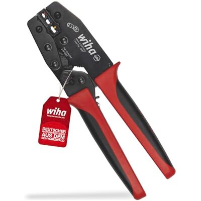 Wiha Crimpadora, para terminales de cables y contactos aislados Wiha Crimpadora, para terminales de cables y contactos aislados