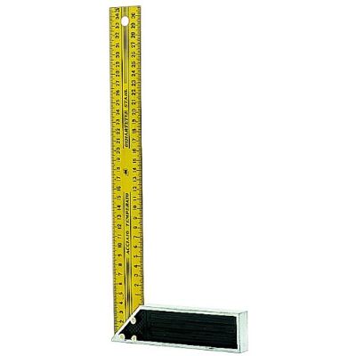 Metrica 29241 Équerre menuisier lames Jaune Metrica 29241 Équerre menuisier lames Jaune