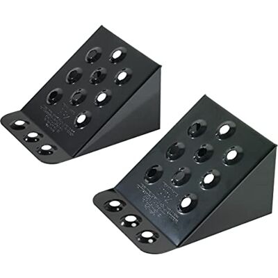 KS TOOLS 160.0381 Paire de Cales Roues Métallique PL 230 x 220 x 125 mm KS TOOLS 160.0381 Paire de Cales Roues Métallique PL 230 x 220 x 125 mm
