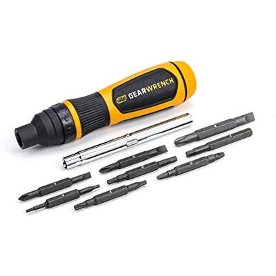 GEARWRENCH Tournevis multi-bits à cliquet 19 en 1-80191R GEARWRENCH Tournevis multi-bits à cliquet 19 en 1-80191R