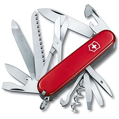 Victorinox Taschenmesser Ranger (21 Funktionen, Metallsäge, Holzmeissel, Schere, Holzsäge, Metallsäge, Klinge) rot Victorinox Taschenmesser Ranger (21 Funktionen, Metallsäge, Holzmeissel, Schere, Holzsäge, Metallsäge, Klinge) rot