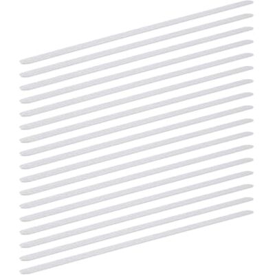 Relaxdays Bandes antidérapantes set de 17 longueur 60 cm escalier carrelage autoadhésif douche, transparent Relaxdays Bandes antidérapantes set de 17 longueur 60 cm escalier carrelage autoadhésif douche, transparent