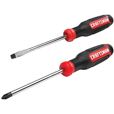 Craftsman Jeu de tournevis, bi-matière, 2 pièces (CMHT65072N) Craftsman Jeu de tournevis, bi-matière, 2 pièces (CMHT65072N)