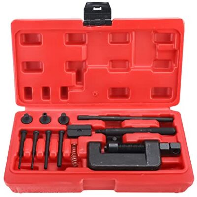FreeTec Outil de rivetage et séparation pour chaînes de motocyclettes et de distribution 13 pièces FreeTec Outil de rivetage et séparation pour chaînes de motocyclettes et de distribution 13 pièces