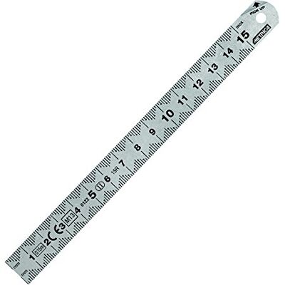 METRICA - Pick Up 150 - Acier inoxydable - 150 mm - Ruler METRICA - Pick Up 150 - Acier inoxydable - 150 mm - Ruler