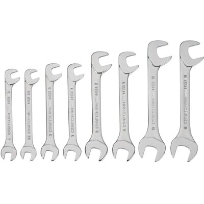 Craftsman CMMT94308 Jeu de clés mixtes d'allumage à extrémité ouverte, MM, 8 pièces Craftsman CMMT94308 Jeu de clés mixtes d'allumage à extrémité ouverte, MM, 8 pièces
