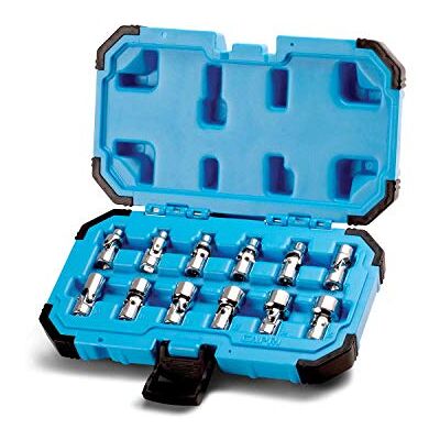 Capri Tools Jeu de douilles universelles 1/4", métriques 5-15 mm, 12 pièces Capri Tools Jeu de douilles universelles 1/4", métriques 5-15 mm, 12 pièces