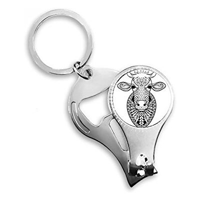 BeatChong Animal Big Vache Tableau Porte-clés Bague multifonction Pince à ongles Décapsuleur Cadeau BeatChong Animal Big Vache Tableau Porte-clés Bague multifonction Pince à ongles Décapsuleur Cadeau
