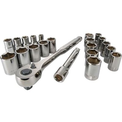 Craftsman CMMT12030 Ensemble d'outils de mécanicien, entraînement 1/2", SAE/métrique, 22 pièces Craftsman CMMT12030 Ensemble d'outils de mécanicien, entraînement 1/2", SAE/métrique, 22 pièces