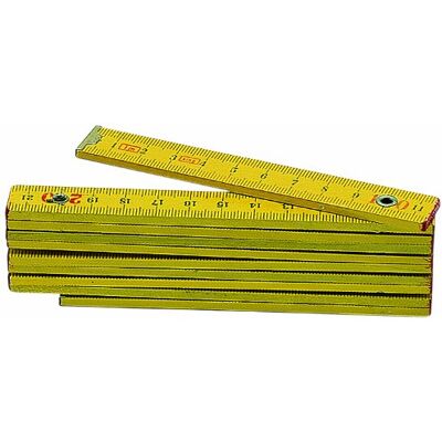 BRICO DEA - ART.22040 - Jaune - Bois - Règles en bois BRICO DEA - ART.22040 - Jaune - Bois - Règles en bois