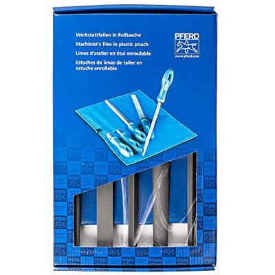 PFERD 16080 Lot de 5 limes à motif américain 541 WRU 25,4 cm PFERD 16080 Lot de 5 limes à motif américain 541 WRU 25,4 cm