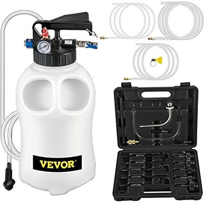 VEVOR Pompe de Remplissage d'Huile de Transmission 10 L Système de Remplissage d'Huile de Transmission ATF avec 14 Adaptateurs Outil de Remplissage d'Huile ATF pour Transfert Liquide Voiture Atelier VEVOR Pompe de Remplissage d'Huile de Transmission 10 L Système de Remplissage d'Huile de Transmission ATF avec 14 Adaptateurs Outil de Remplissage d'Huile ATF pour Transfert Liquide Voiture Atelier