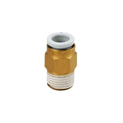 SMC Raccords unis One-Touch KQ2H04-U01A, connecteur mâle, taille métrique SMC Raccords unis One-Touch KQ2H04-U01A, connecteur mâle, taille métrique